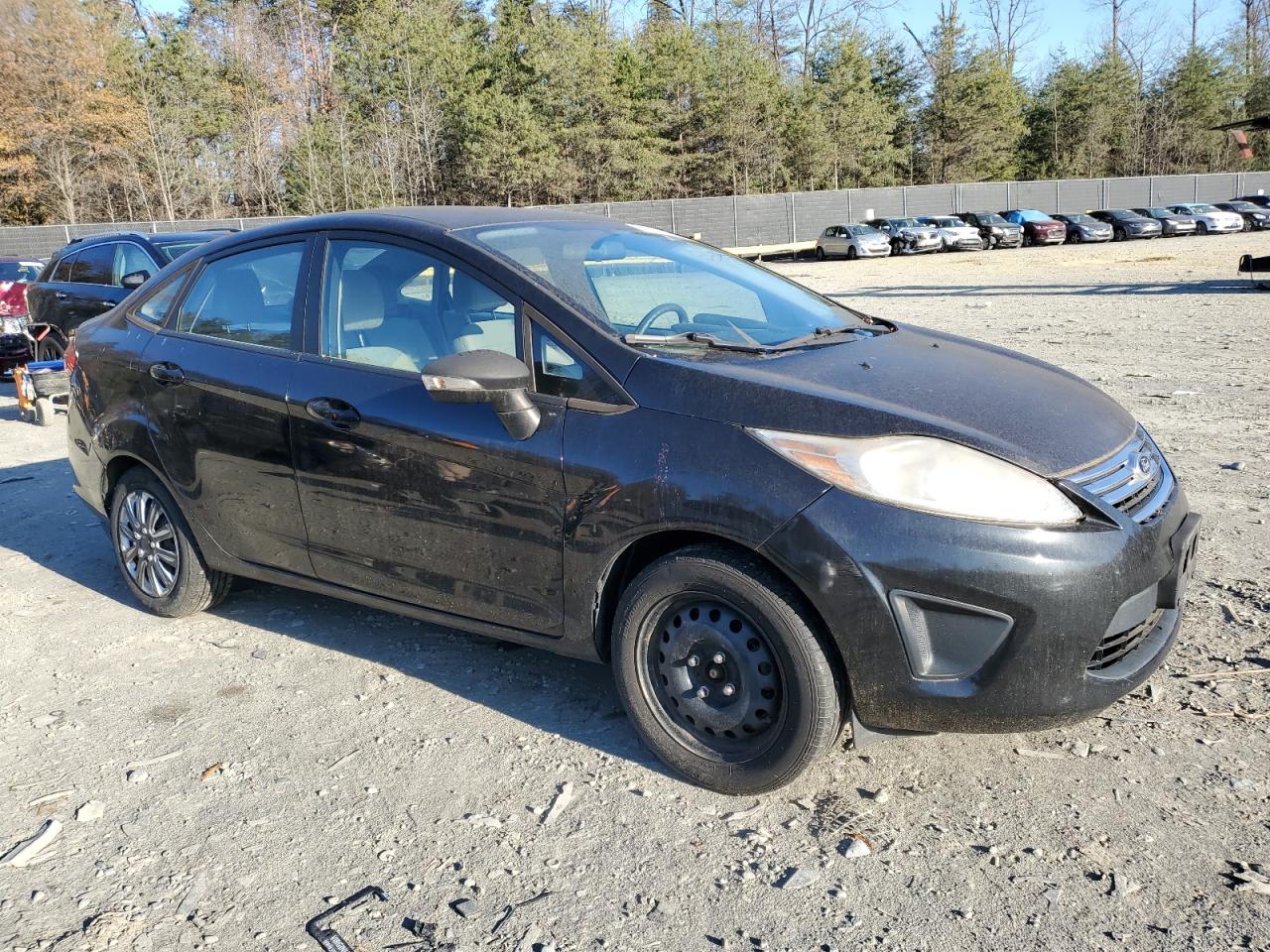 2013 Ford Fiesta VIN 3FADP4BJ7DM217760 Copart auction photo, side / minor dent/scratches damage thumbnail 4