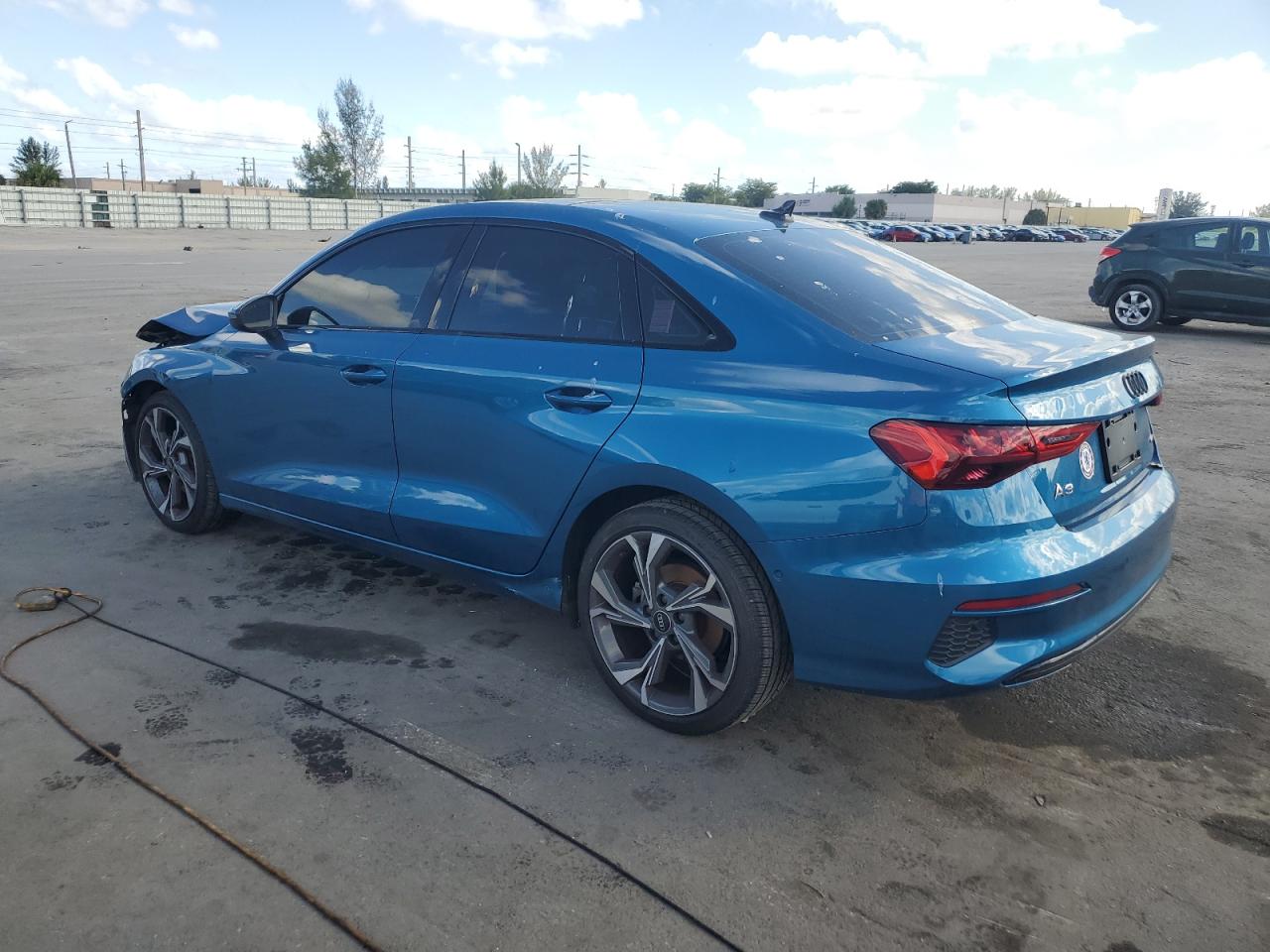 2022 Audi A3 VIN WAUHUDGY2NA077896 Copart auction photo, front end damage thumbnail 2
