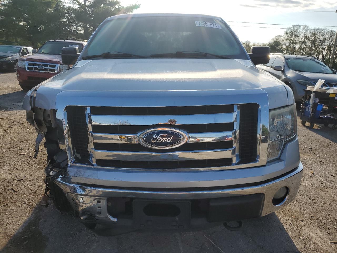 2011 Ford F-150 VIN 1FTFW1EF0BKD52126 Copart auction photo, front end / undercarriage damage thumbnail 5