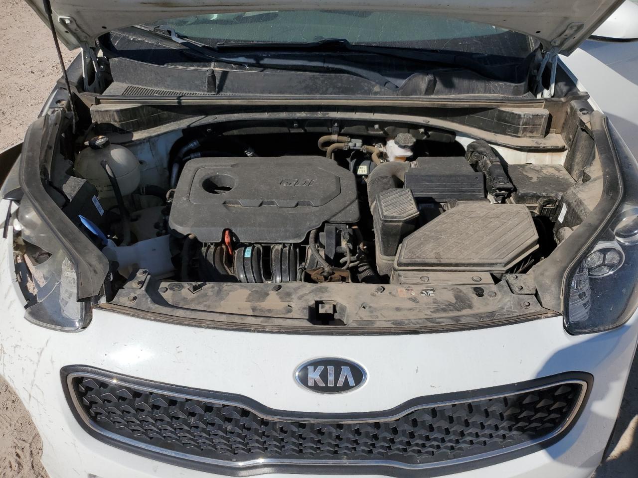 2019 KIA Sportage VIN KNDPM3AC3K7617657 Copart auction photo, front end / undercarriage damage thumbnail 13