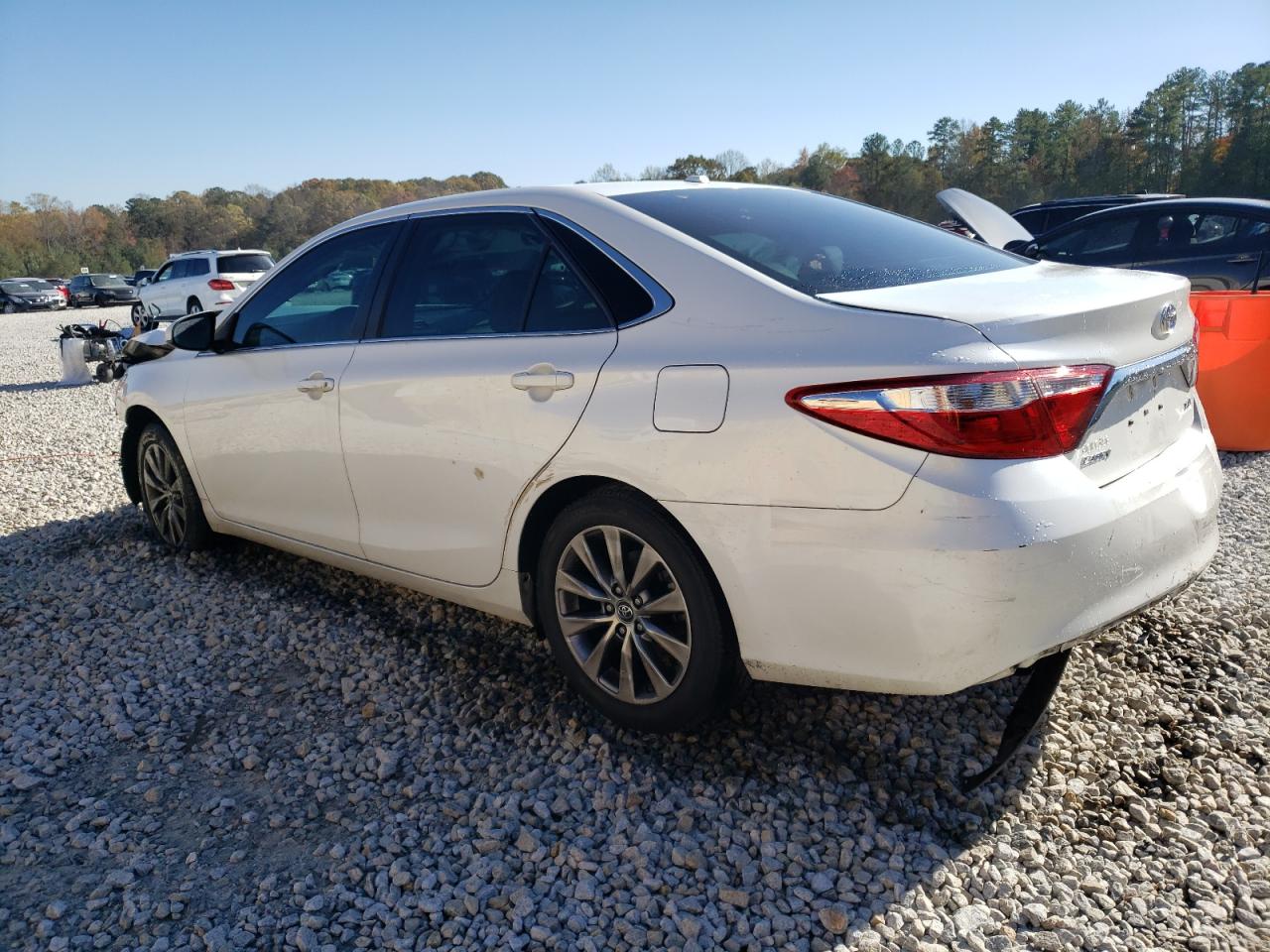 2017 Toyota Camry VIN 4T1BF1FK0HU762282 Copart auction photo, front end / rear end damage thumbnail 2