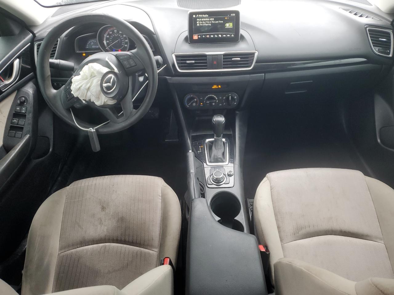 2015 Mazda 3 VIN 3MZBM1U72FM174424 Copart auction photo, front end damage thumbnail 8