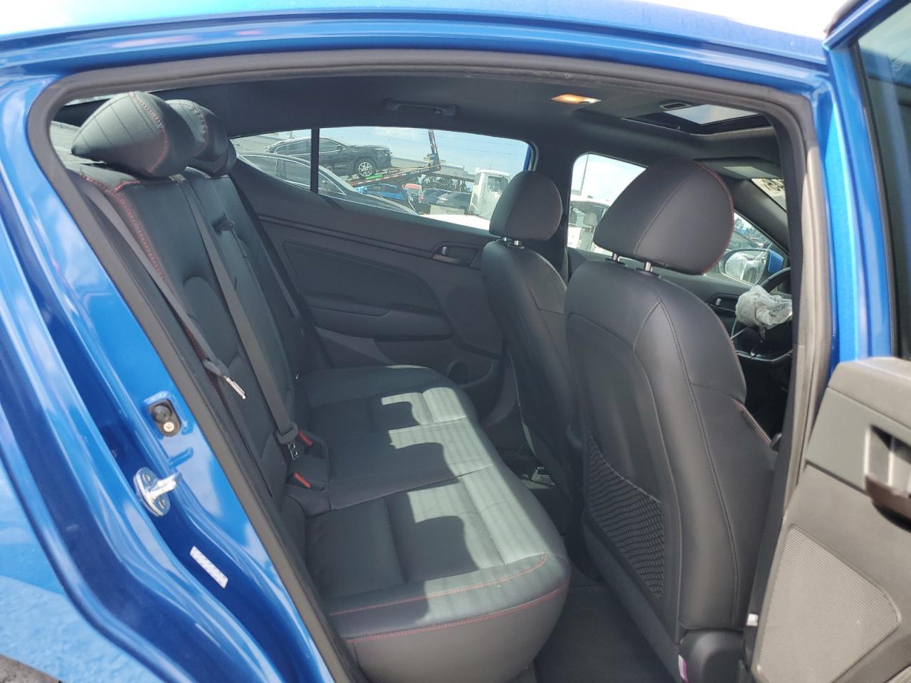 2018 Hyundai Elantra VIN KMHD04LB9JU637187 Copart auction photo, front end damage thumbnail 10