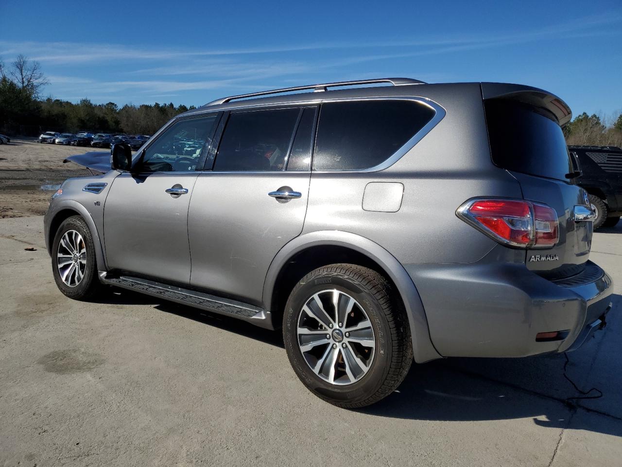 2020 Nissan Armada VIN JN8AY2ND5LX015839 Copart auction photo, all over damage thumbnail 2