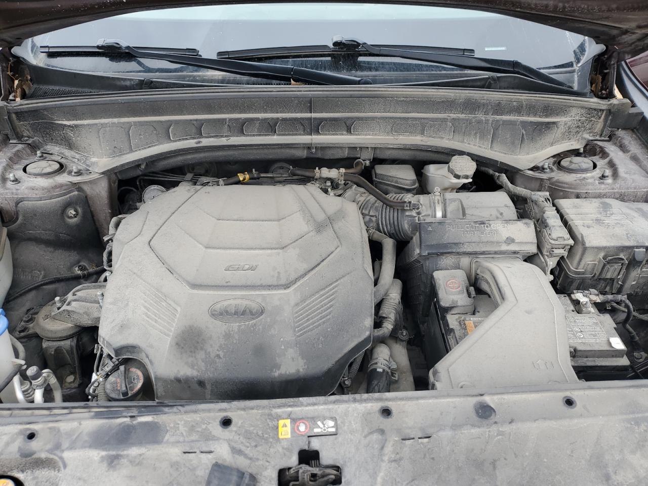 2020 KIA Telluride VIN 5XYP3DHC4LG049728 Copart auction photo, front end damage thumbnail 13