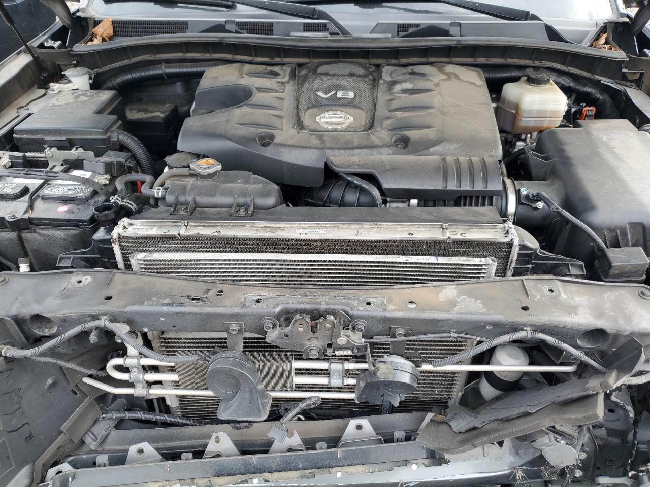 2019 Nissan Armada VIN JN8AY2ND7KX010382 Copart auction photo, front end damage thumbnail 12