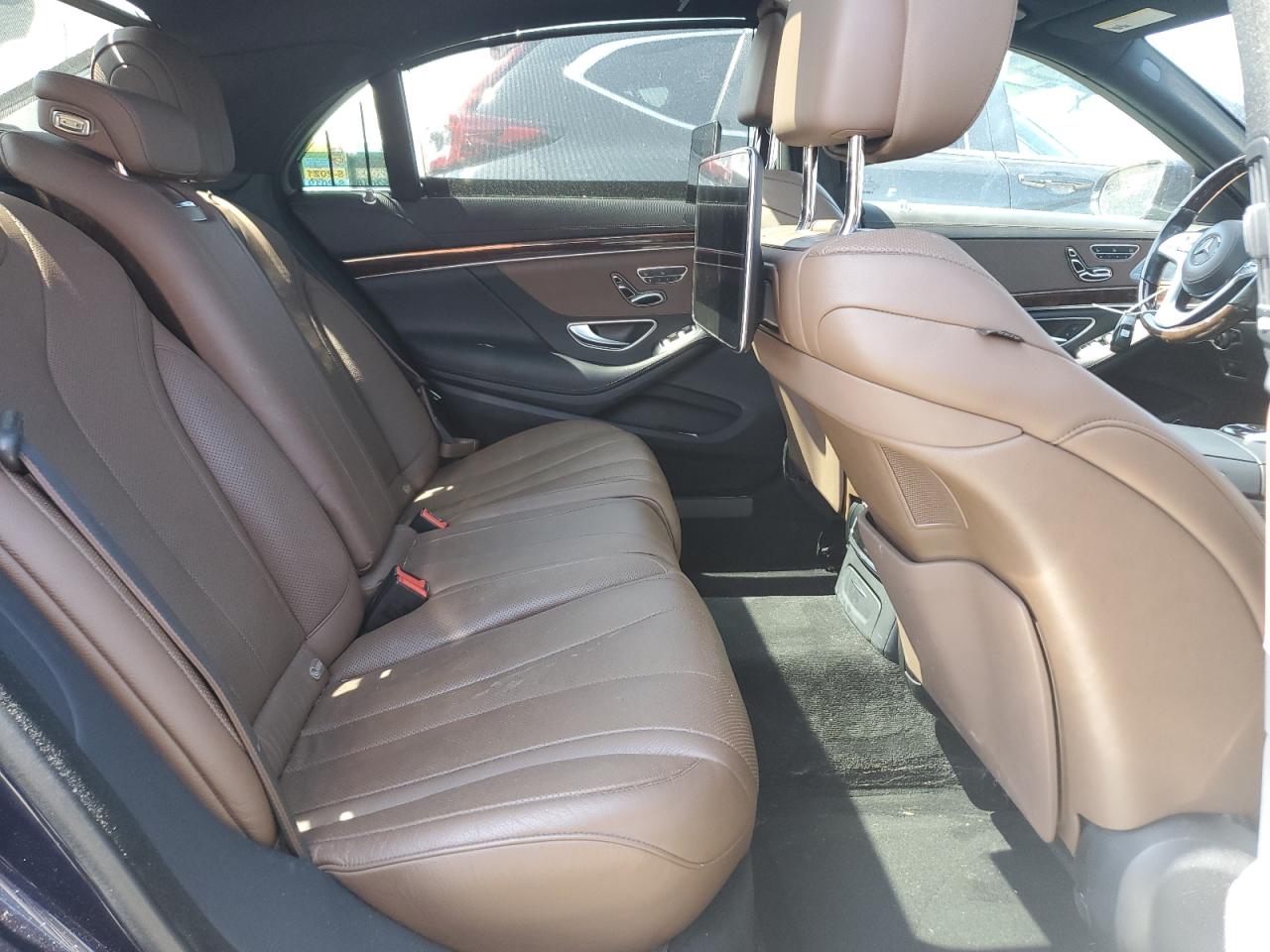 2018 Mercedes-Benz S-klasse VIN WDDUG6EBXJA419369 Copart auction photo, water/flood damage thumbnail 10