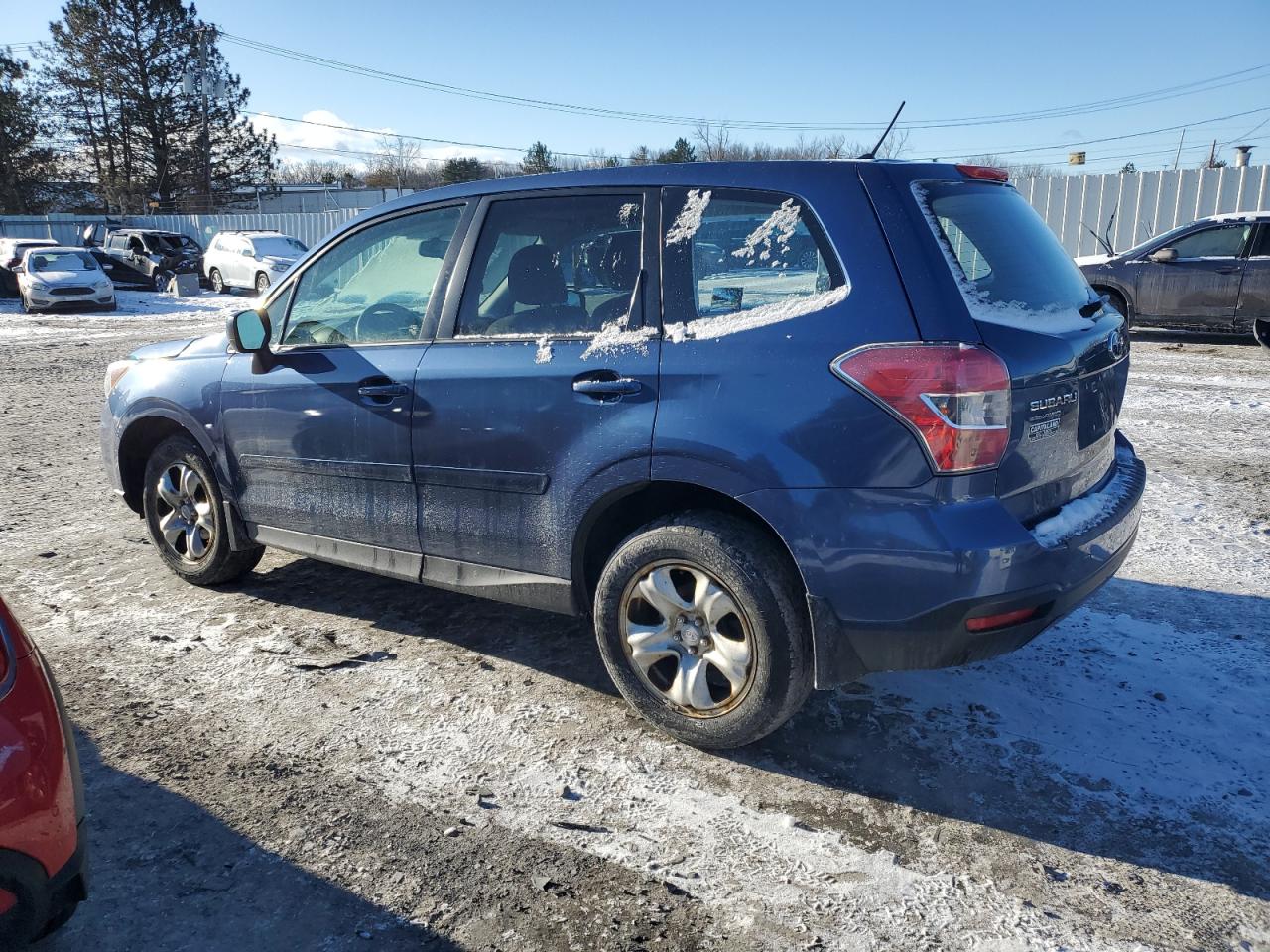 2014 Subaru Forester VIN JF2SJAACXEH492079 Copart auction photo, undercarriage damage thumbnail 2