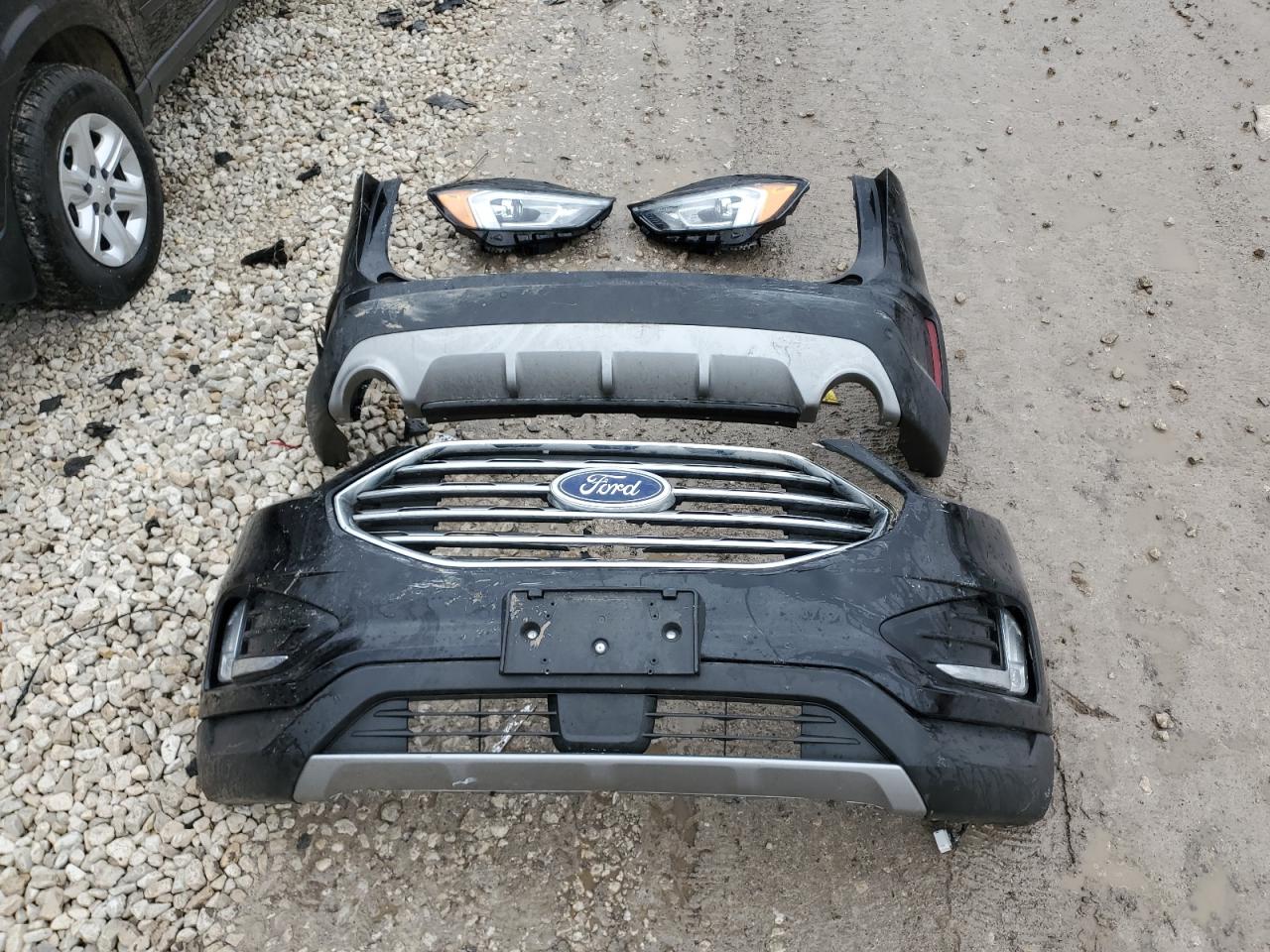 2019 Ford Edge VIN 2FMPK4K96KBB95207 Copart auction photo, front end / rear end damage thumbnail 13