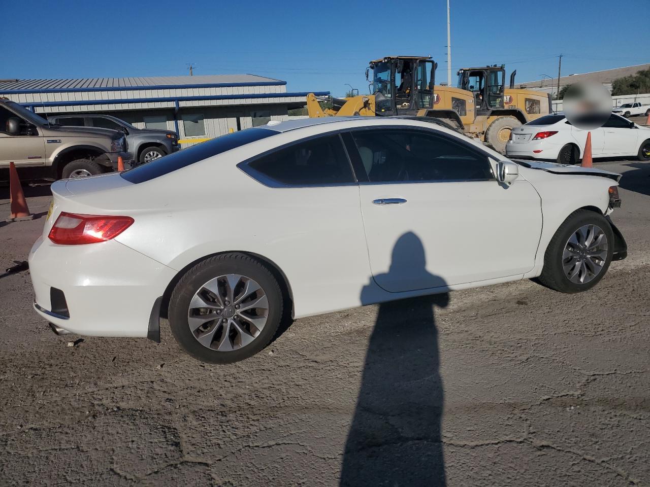 2013 Honda Accord VIN 1HGCT1B85DA001854 Copart auction photo, front end damage thumbnail 3