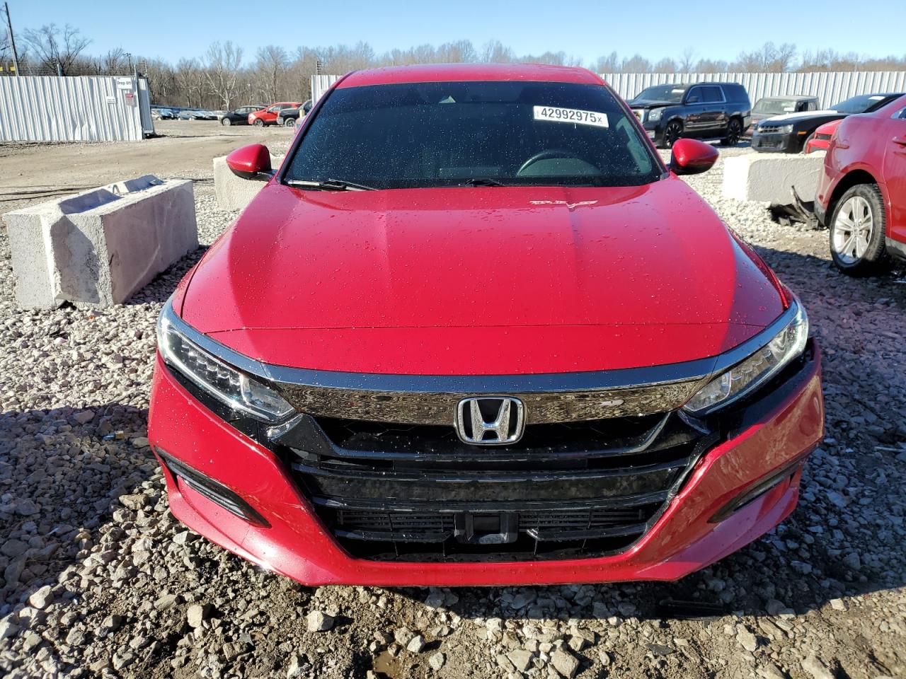 2018 Honda Accord VIN 1HGCV1F3XJA131391 Copart auction photo, rear end damage thumbnail 5