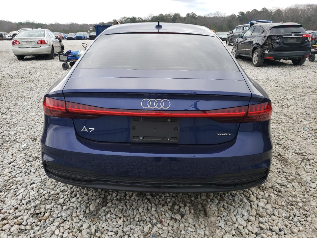 2021 Audi A7 VIN WAUU2AF2XMN033362 Copart auction photo, front end damage thumbnail 6