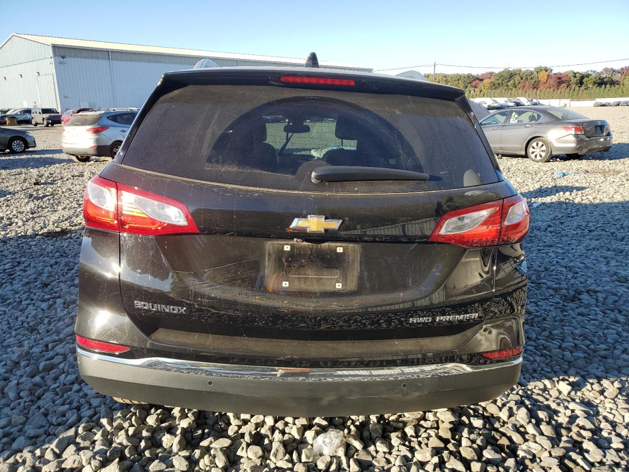 2021 Chevrolet Equinox VIN 2GNAXXEV4M6136021 Copart auction photo, side / front end damage thumbnail 6