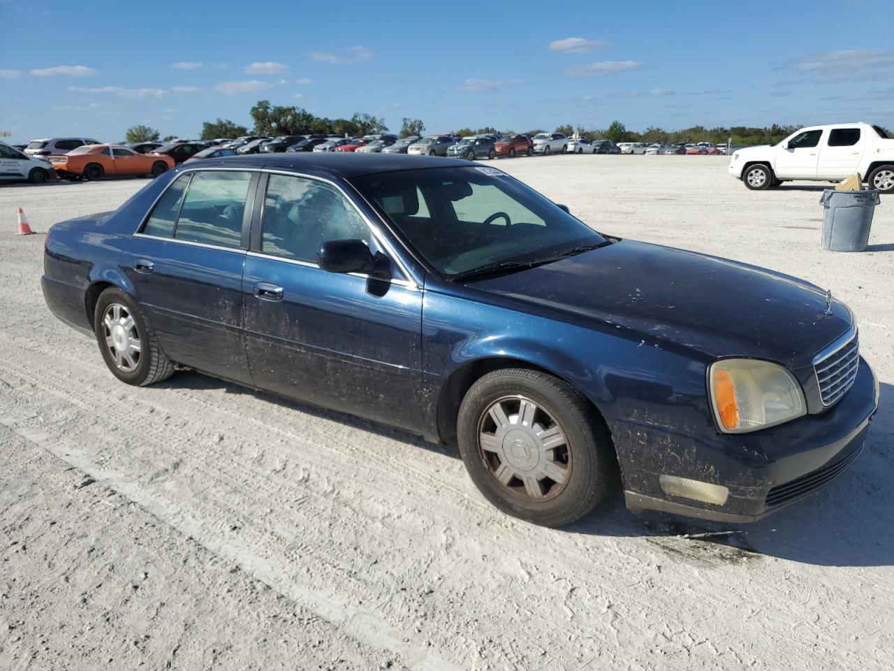 2003 Cadillac De Ville VIN 1G6KD54Y93U222370 Copart auction photo, water/flood damage thumbnail 4