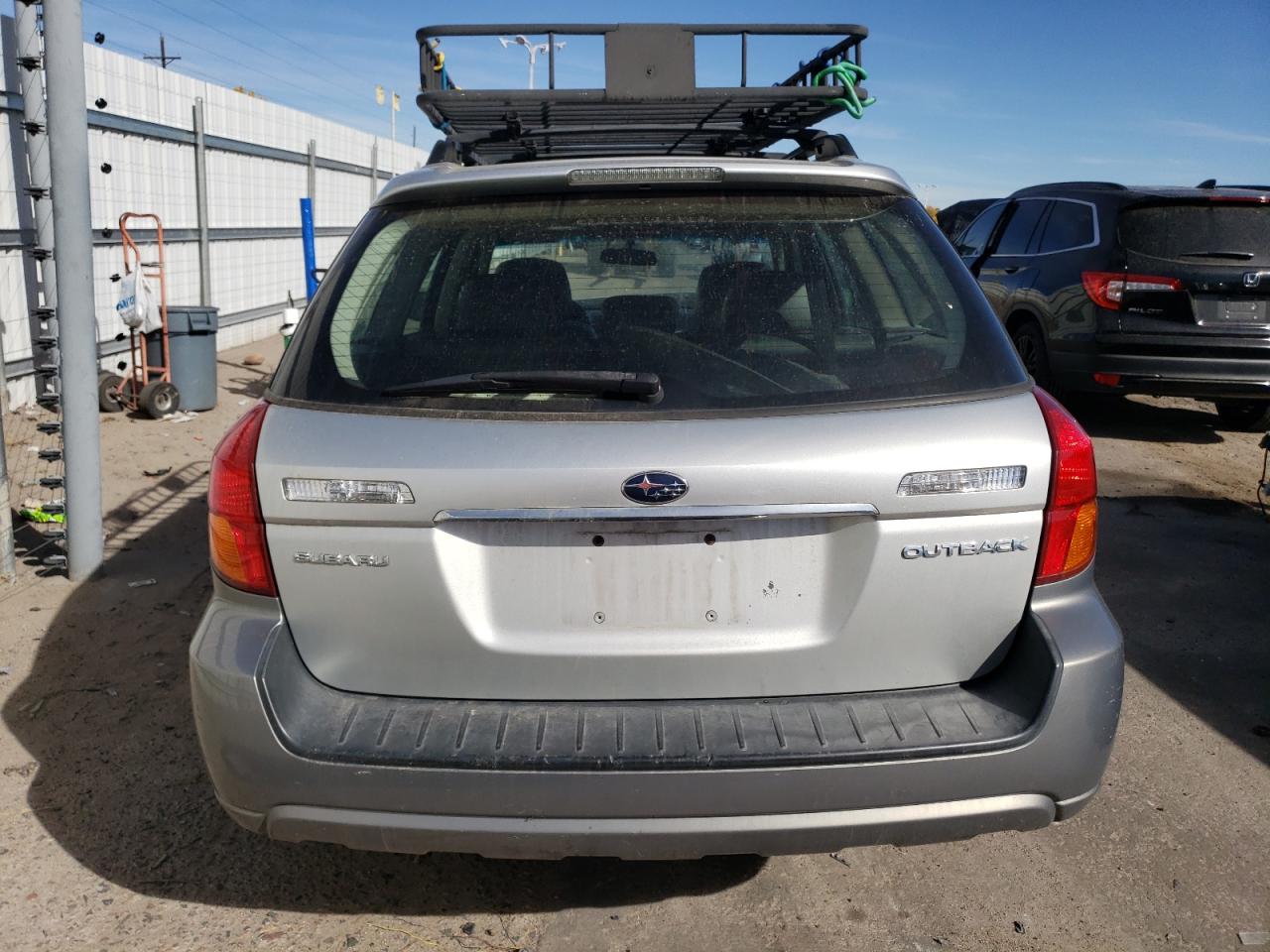 2007 Subaru Outback VIN 4S4BP62C577340143 Copart auction photo, front end / hail damage thumbnail 6