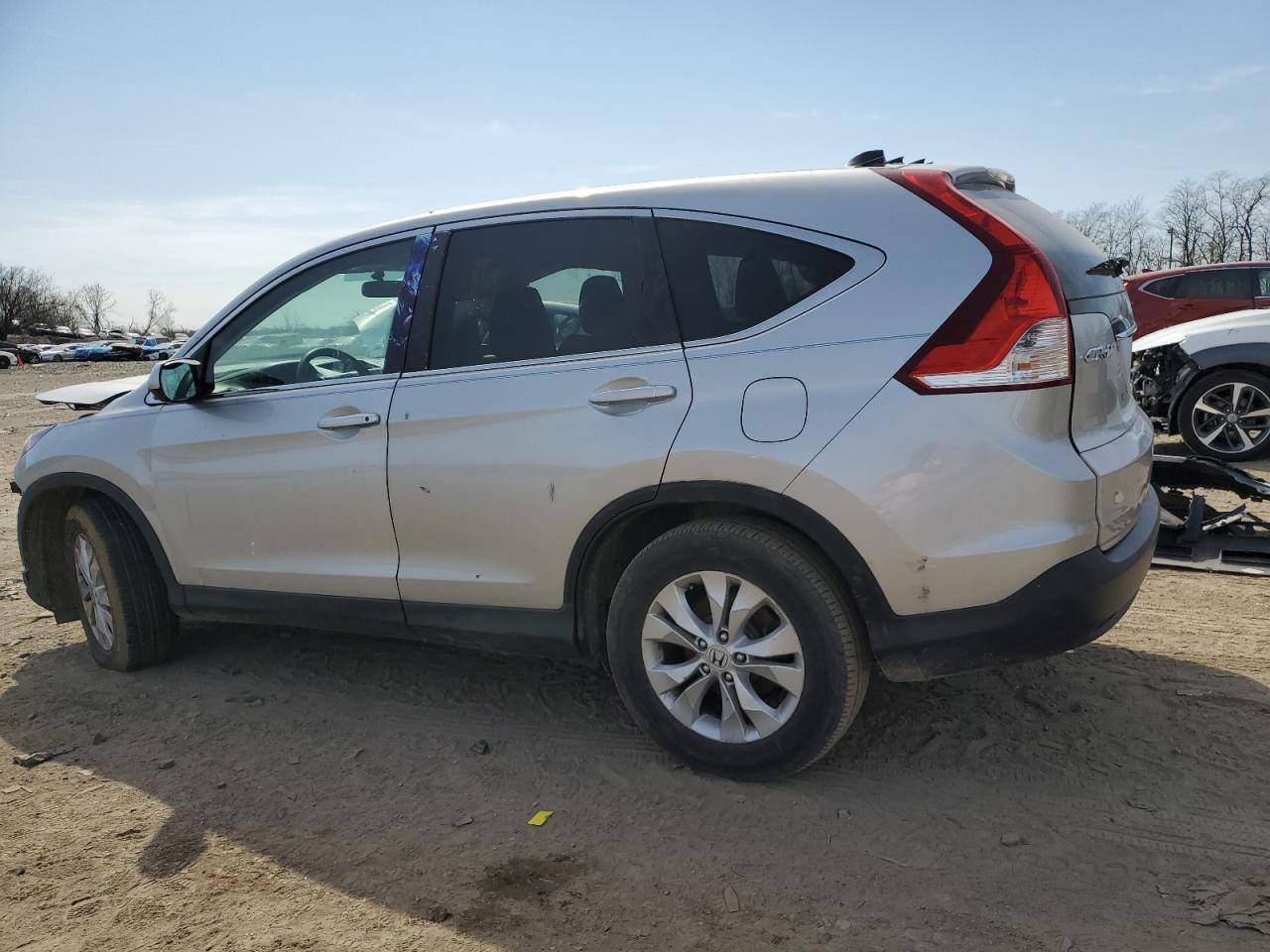 2014 Honda CR-V VIN 2HKRM4H59EH657912 Copart auction photo, mechanical / front end damage thumbnail 2