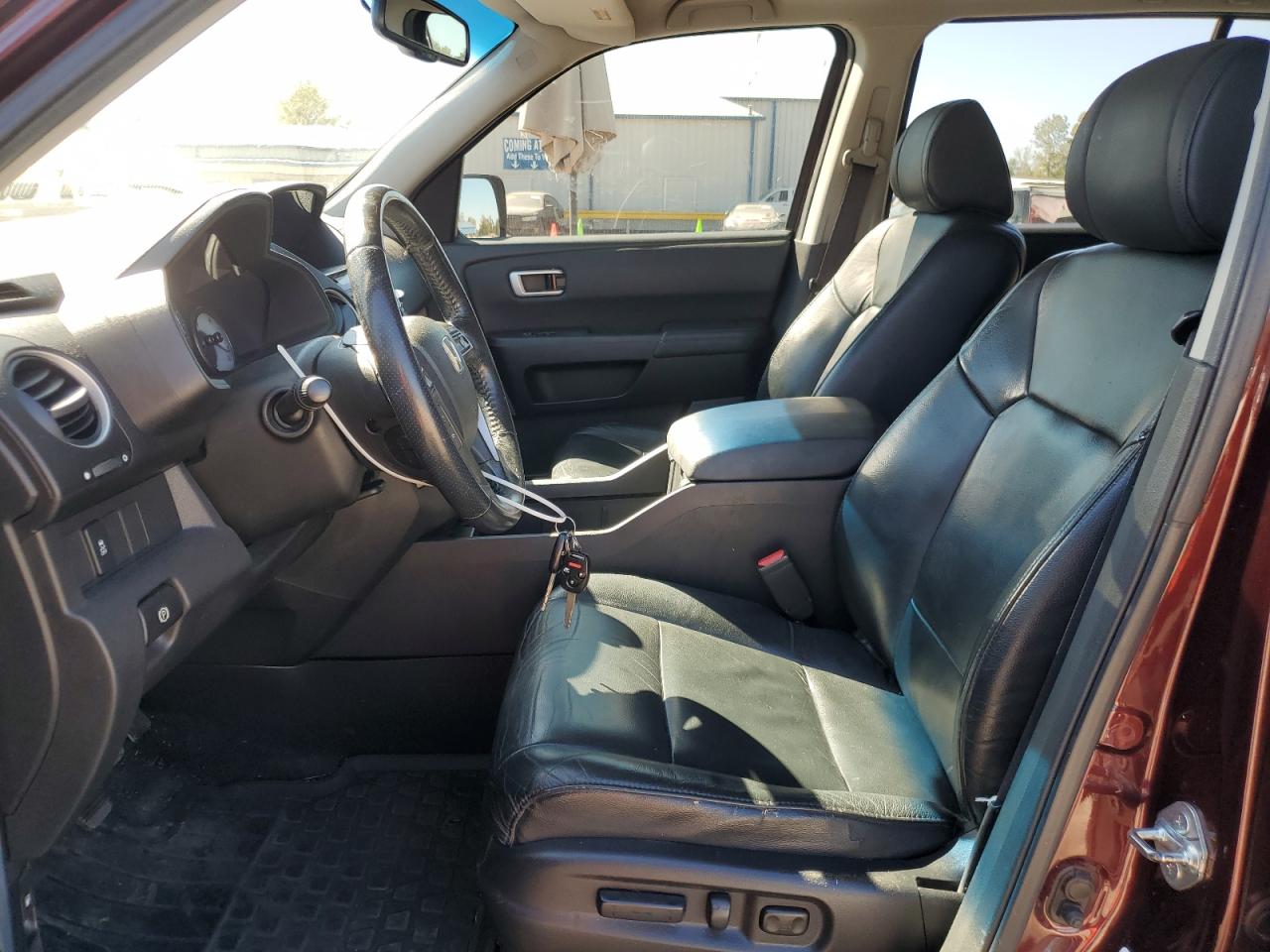 2012 Honda Pilot VIN 5FNYF3H69CB012407 Copart auction photo, side damage thumbnail 7
