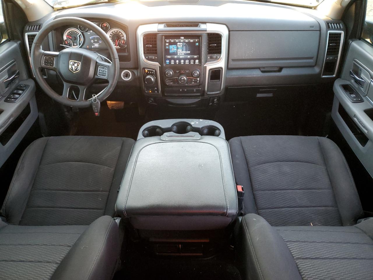2019 RAM 1500 VIN 1C6RR7LT8KS672222 Copart auction photo, front end / rear end damage thumbnail 8