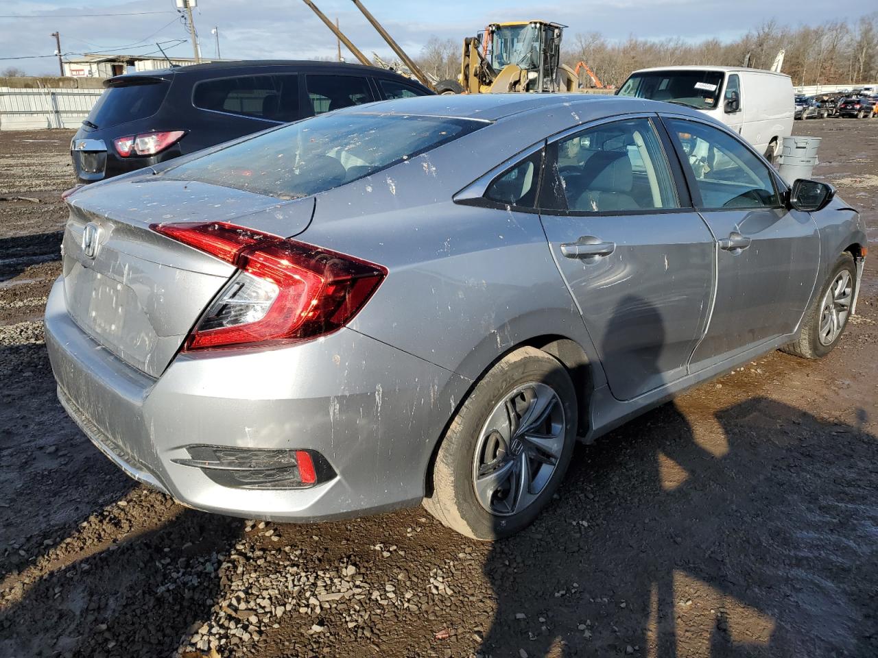 2021 Honda Civic VIN 2HGFC2F60MH555266 Copart auction photo, front end damage thumbnail 3