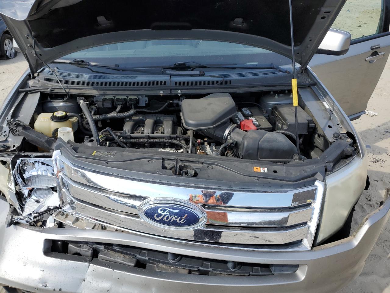 2008 Ford Edge VIN 2FMDK38C48BA70702 Copart auction photo, front end / minor dent/scratches damage thumbnail 14