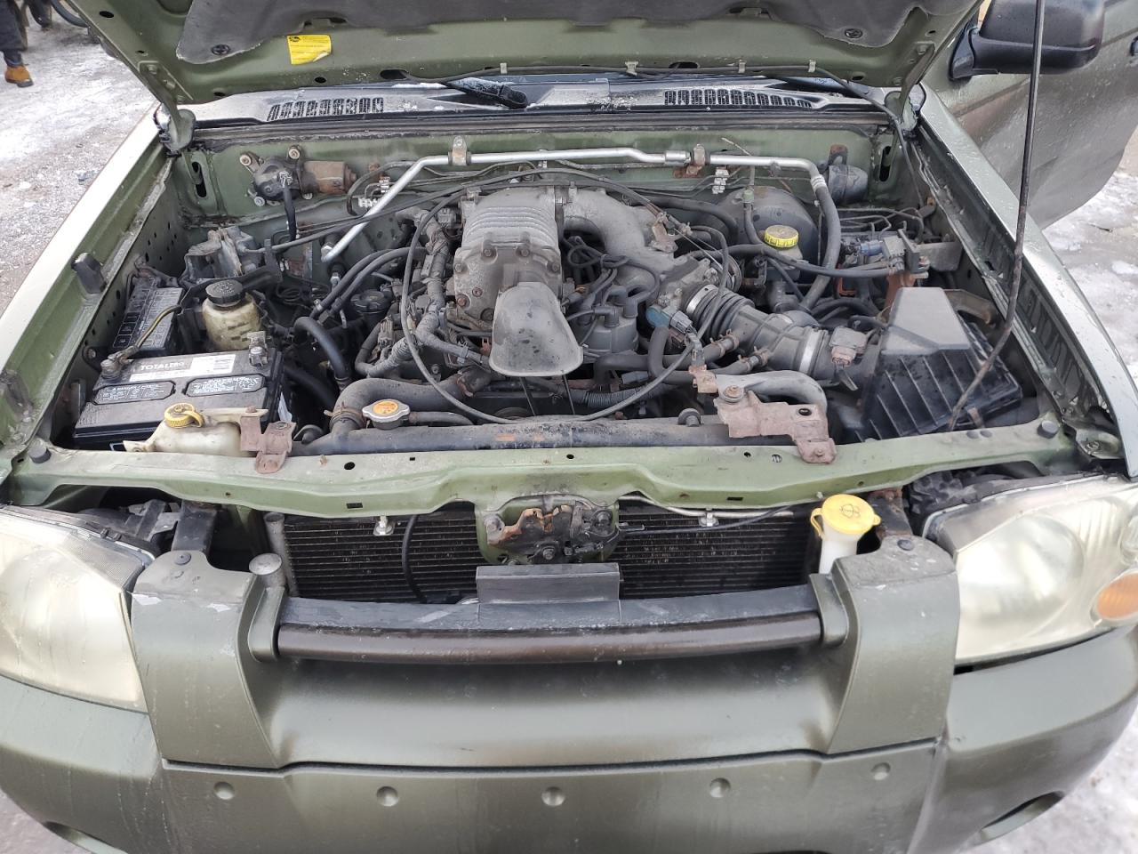 2003 Nissan Navara (Frontier) VIN 1N6MD27Y13C411257 Copart auction photo, side / front end damage thumbnail 11