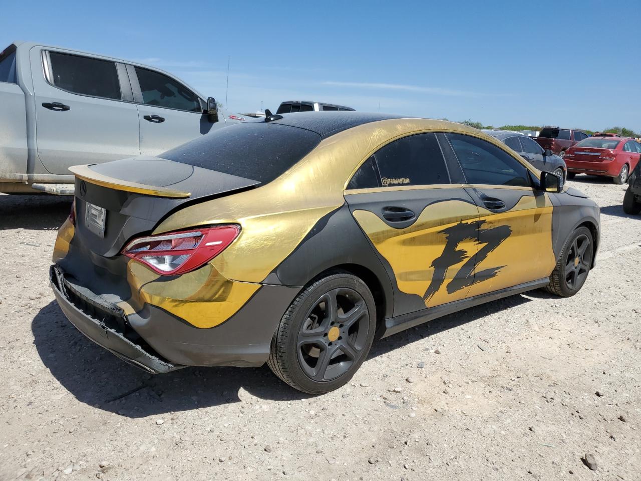 2019 Mercedes-Benz CLA-klasse VIN WDDSJ4EB7KN728868 Copart auction photo, rear end / minor dent/scratches damage thumbnail 3