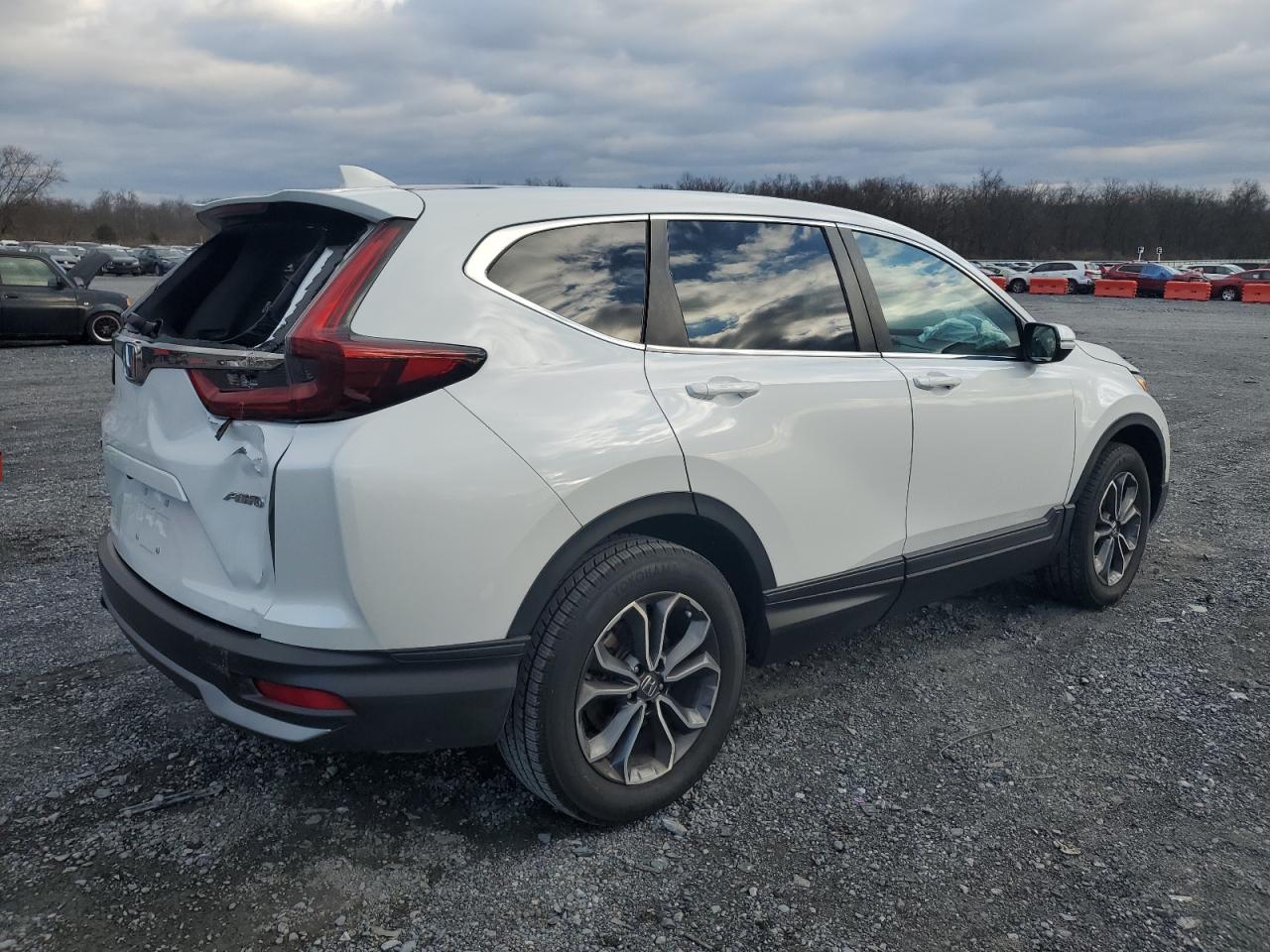 2020 Honda CR-V VIN 2HKRW2H56LH646961 Copart auction photo, front end / rear end damage thumbnail 3