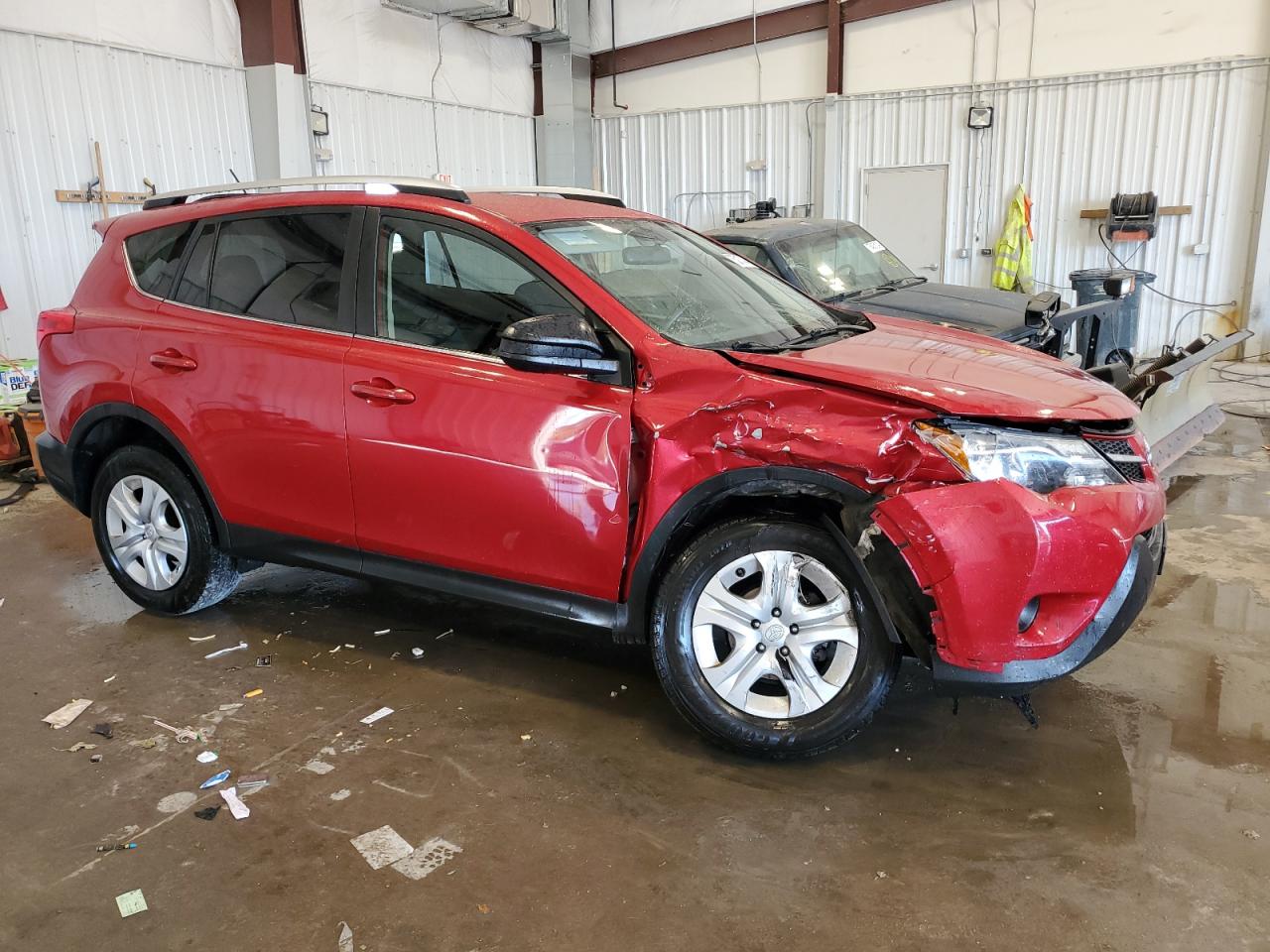 2015 Toyota RAV 4 VIN JTMBFREV8FJ035209 Copart auction photo, front end damage thumbnail 4
