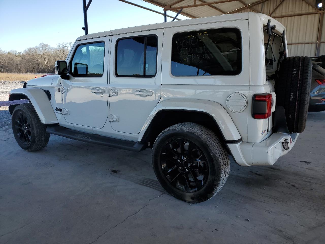 2021 Jeep Wrangler VIN 1C4HJXEN5MW604028 Copart auction photo, minor dent/scratches damage thumbnail 2