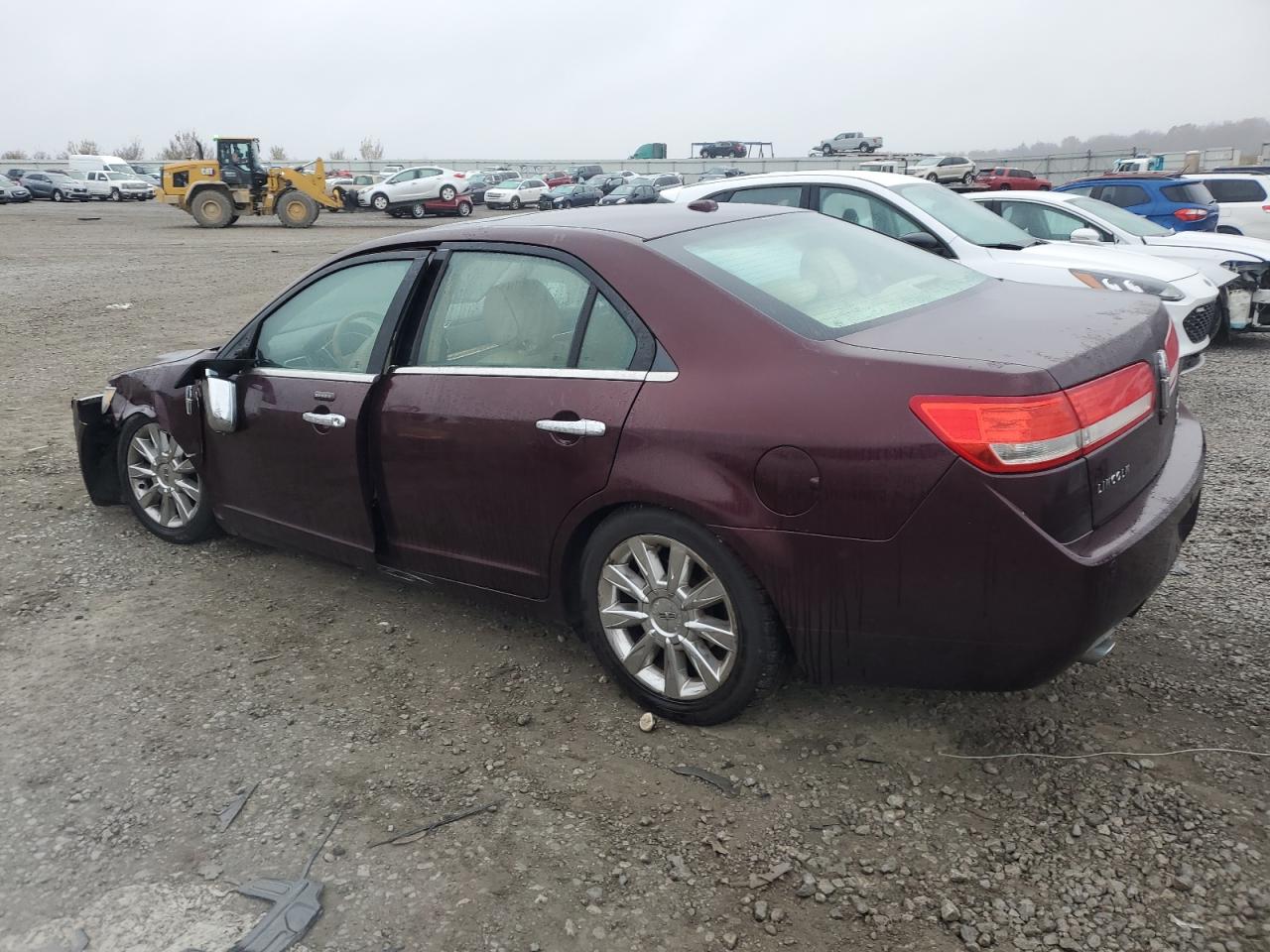 2012 Lincoln MKZ VIN 3LNHL2JCXCR817555 Copart auction photo, side / front end damage thumbnail 2