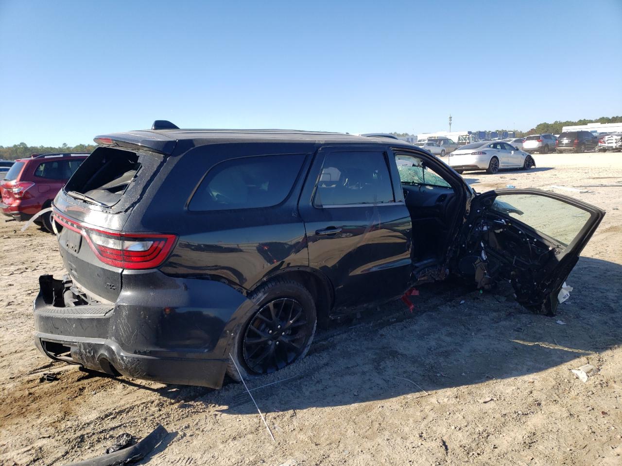 2015 Dodge Durango VIN 1C4SDJCT6FC723237 Copart auction photo, all over damage thumbnail 3