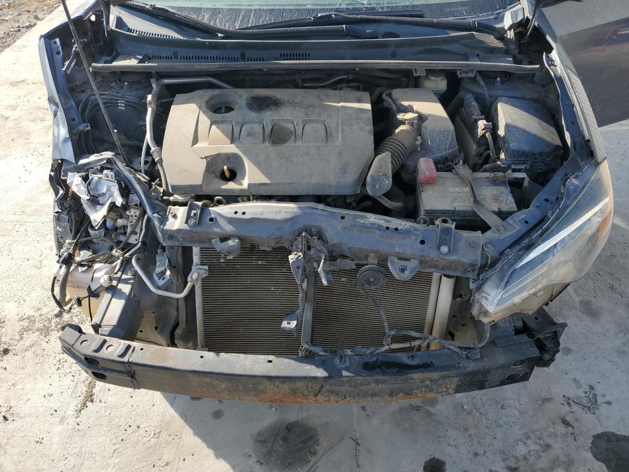 2017 Toyota Corolla VIN 5YFBURHE3HP583540 Copart auction photo, front end damage thumbnail 11