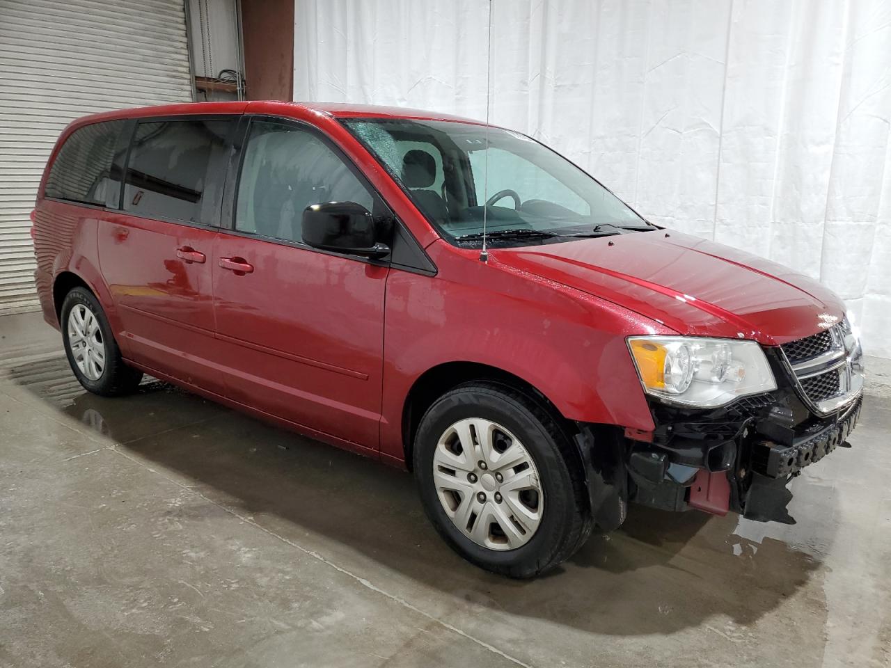 2014 Dodge Caravan VIN 2C4RDGBG5ER316957 Copart auction photo, front end damage thumbnail 4