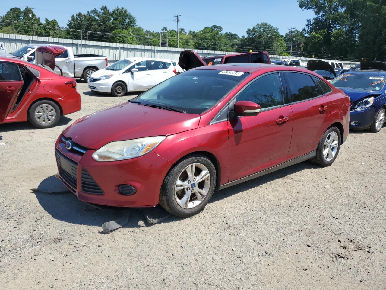 2014 Ford Focus VIN 1FADP3F29EL102772