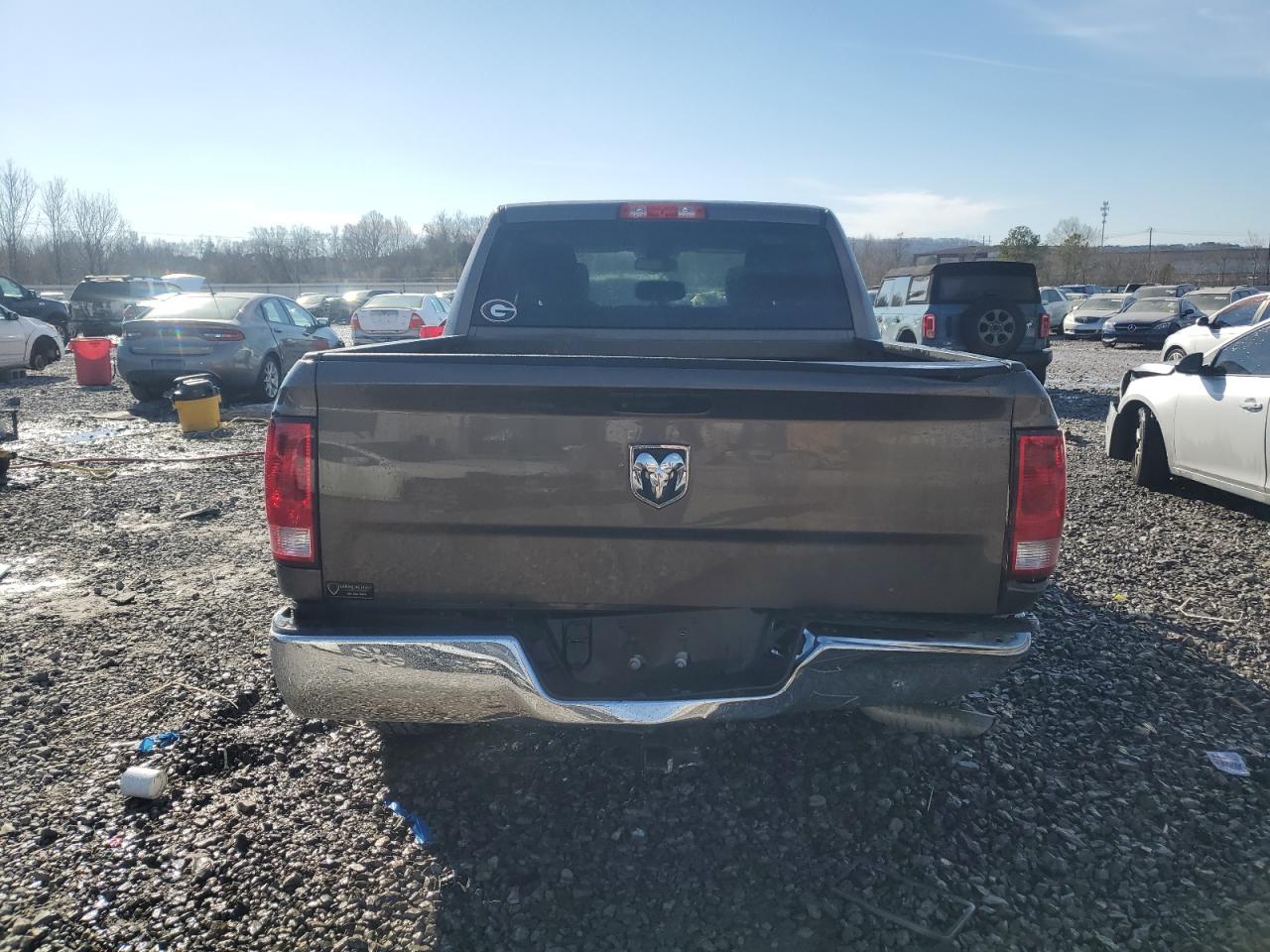 2020 RAM 1500 VIN 3C6RR6KG8LG209634 Copart auction photo, front end damage thumbnail 6