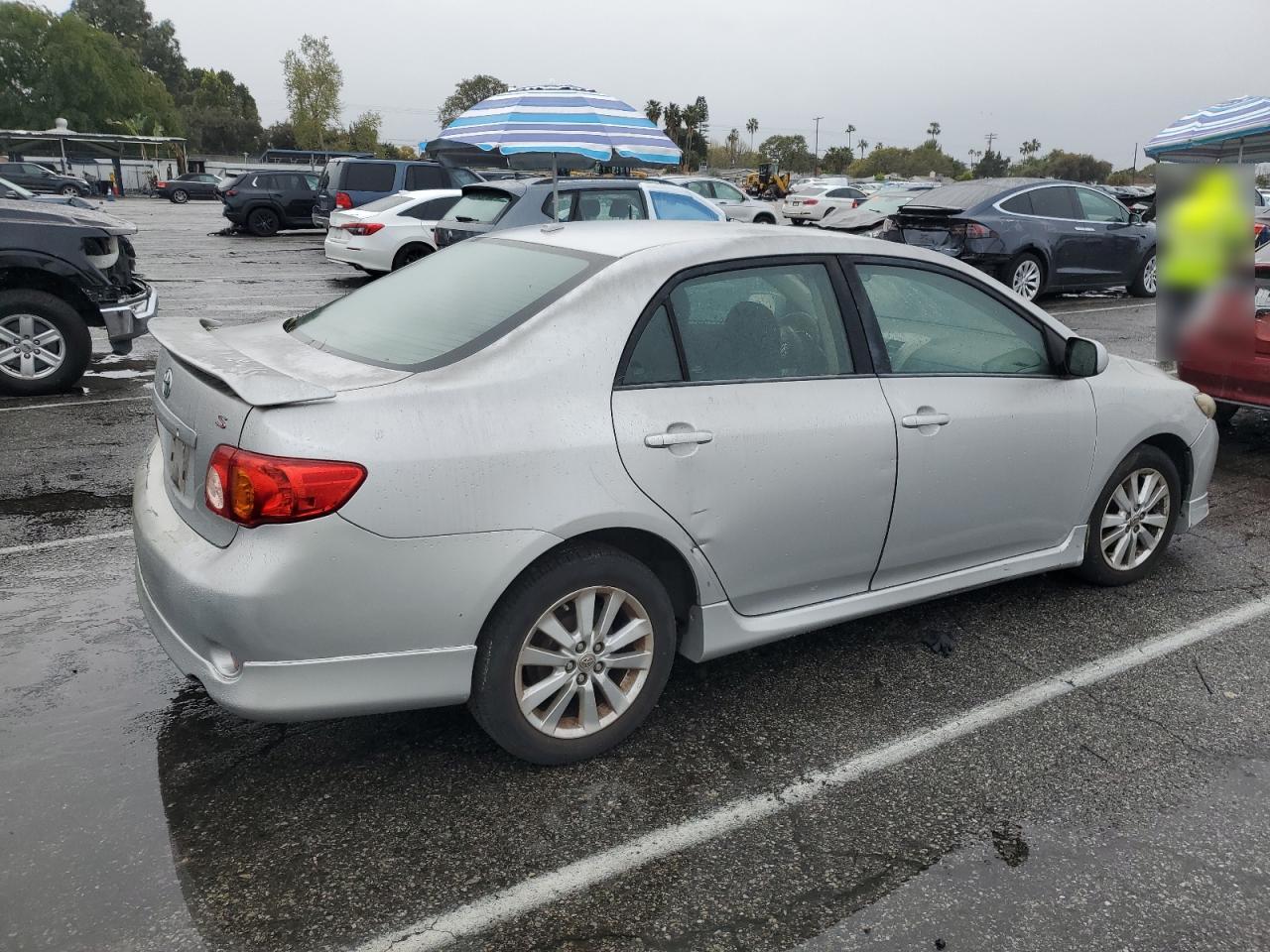 2010 Toyota Corolla VIN 1NXBU4EE2AZ237426 Copart auction photo, rear end damage thumbnail 3