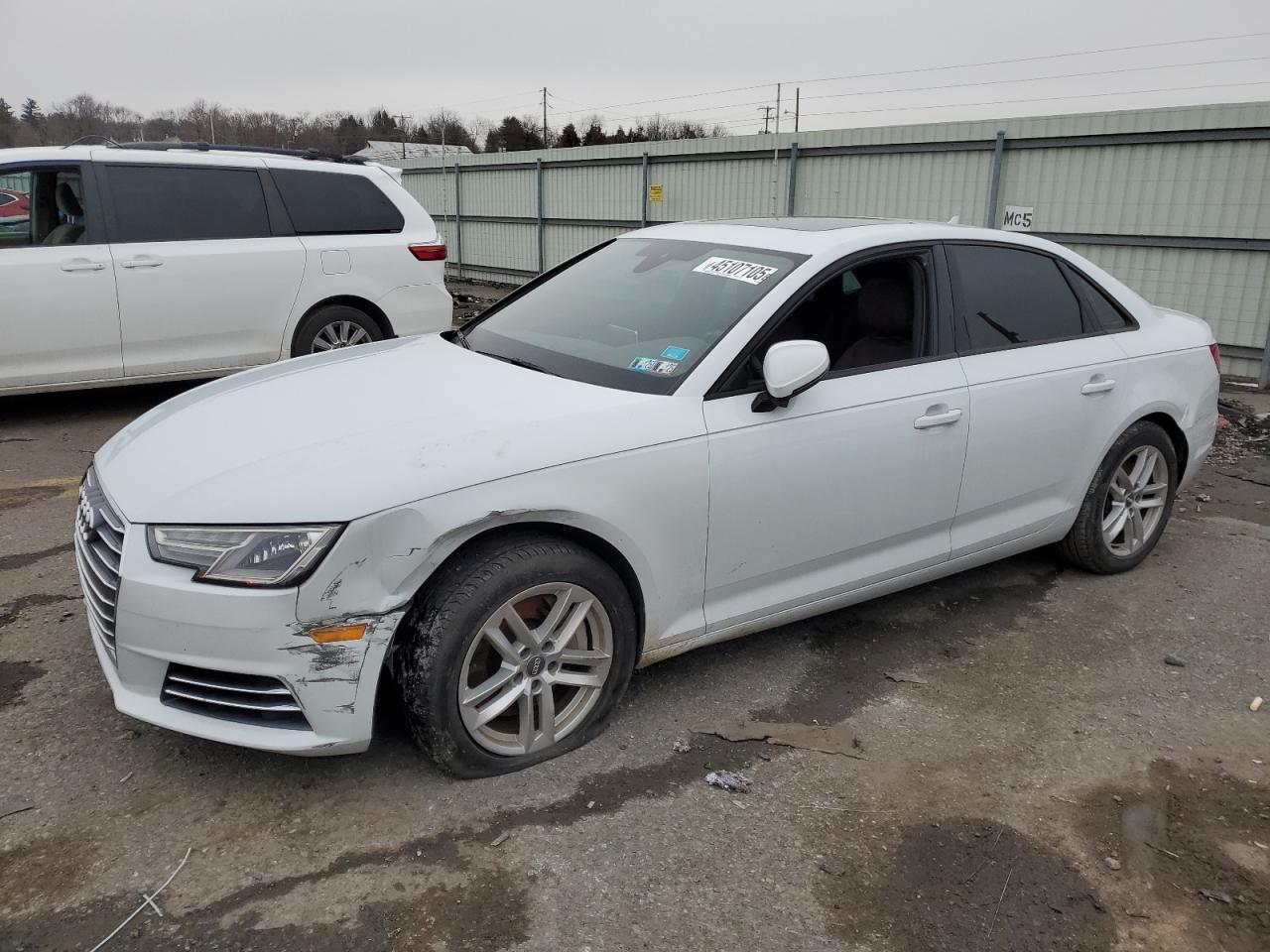 2017 Audi A4 VIN WAUANAF46HN062732