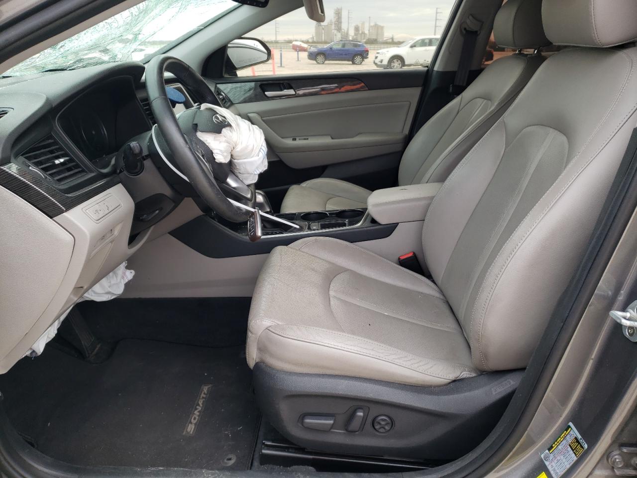 2018 Hyundai Sonata VIN 5NPE34AF8JH646141 Copart auction photo, front end / rear end damage thumbnail 7