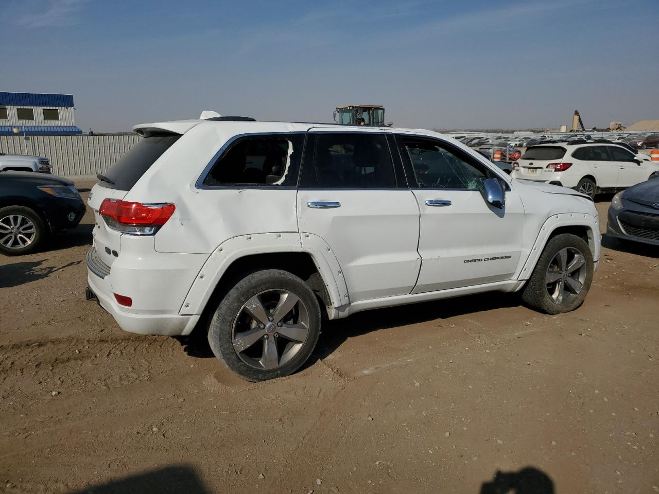 2016 Jeep Grand Cherokee VIN 1C4RJFCT2GC450285 Copart auction photo, rollover damage thumbnail 3