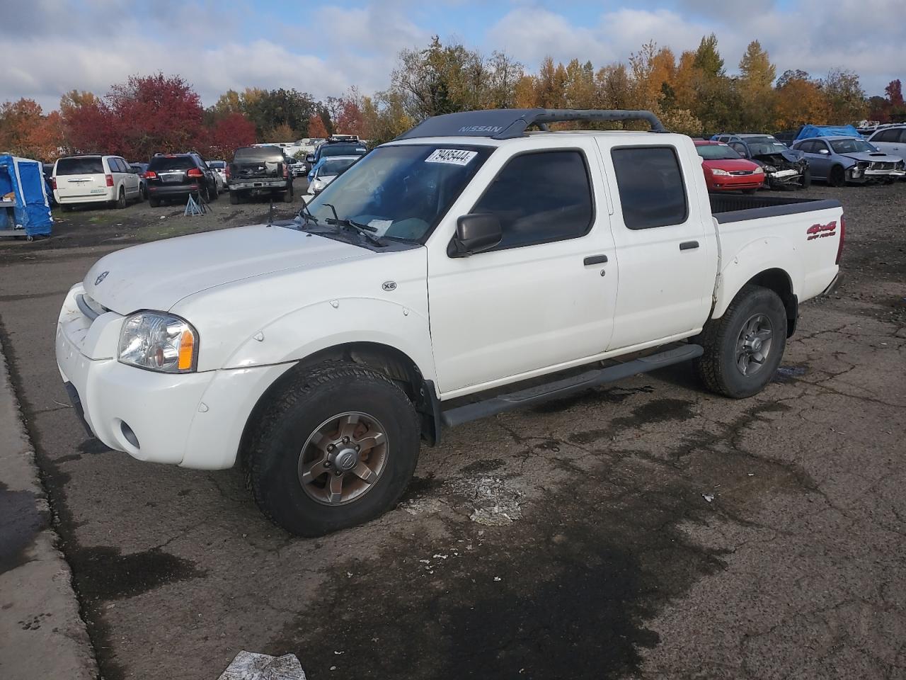 2004 Nissan Navara (Frontier) VIN 1N6ED27Y34C462376