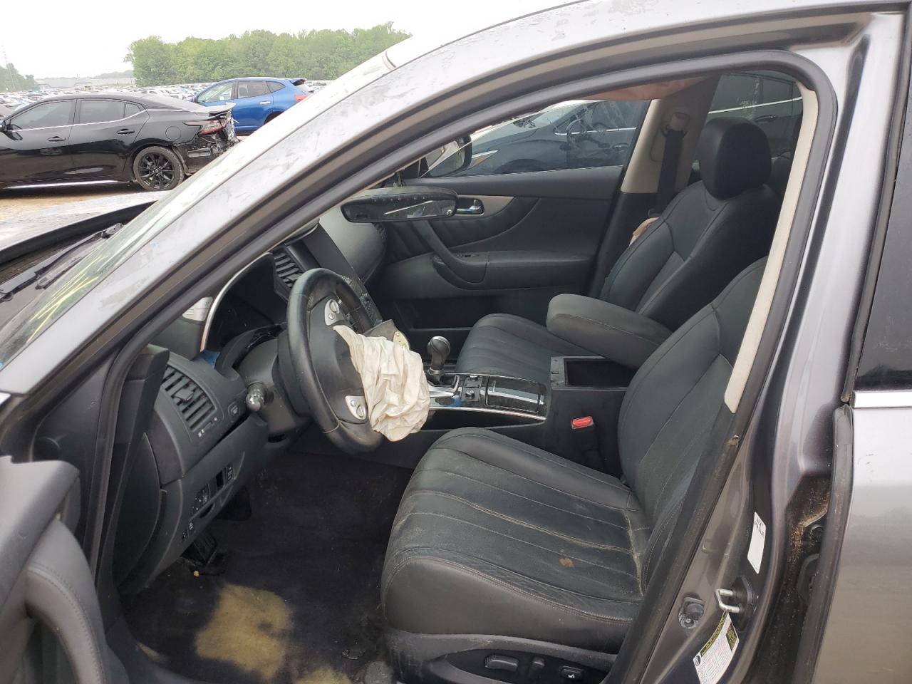 2017 Infiniti QX70 VIN JN8CS1MU9HM141006 Copart auction photo, all over damage thumbnail 7
