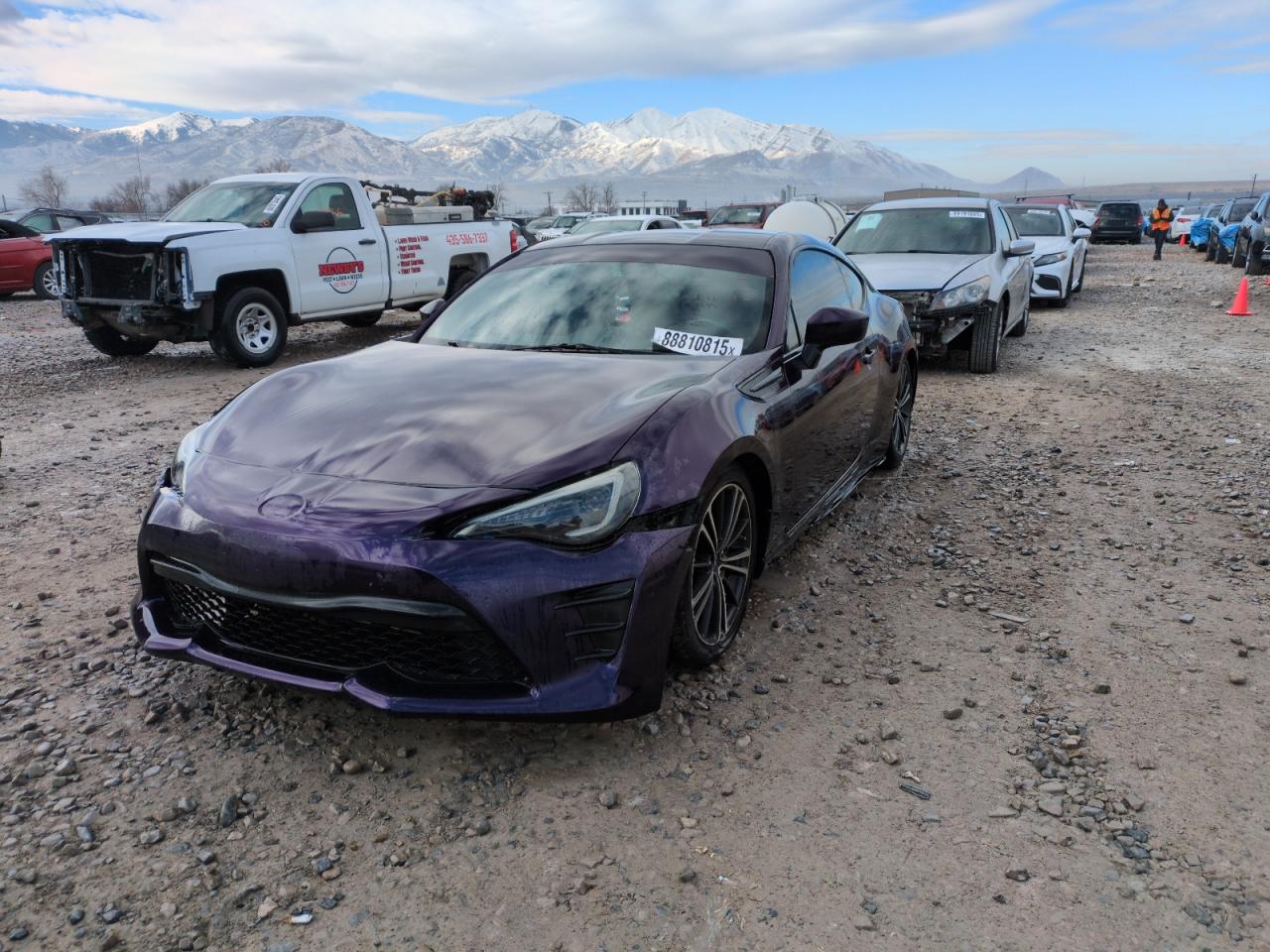 2014 Subaru BRZ VIN JF1ZCAB16E9602257