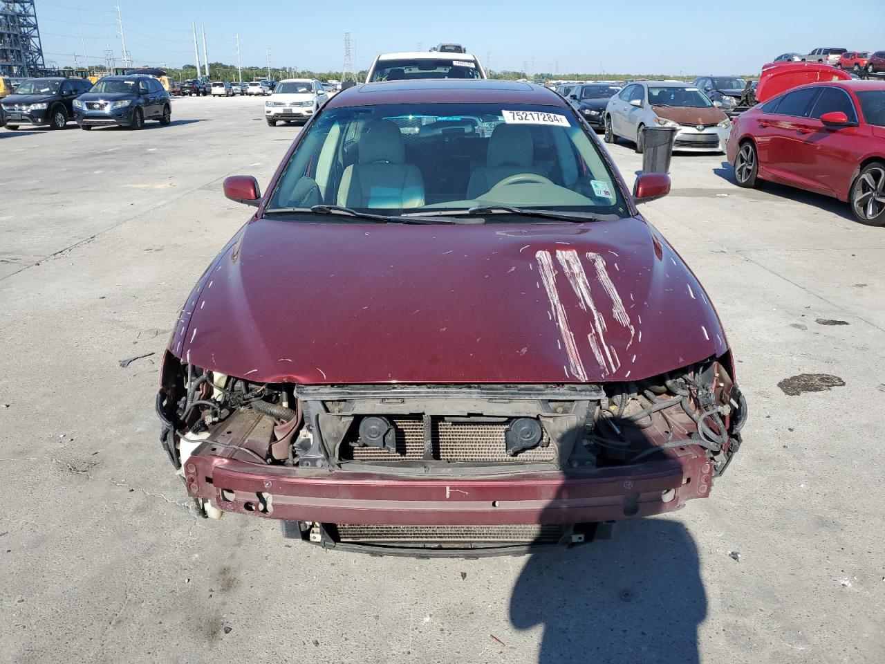 2004 Volvo V70 VIN YV1SW59VX42452481 Copart auction photo, front end damage thumbnail 5