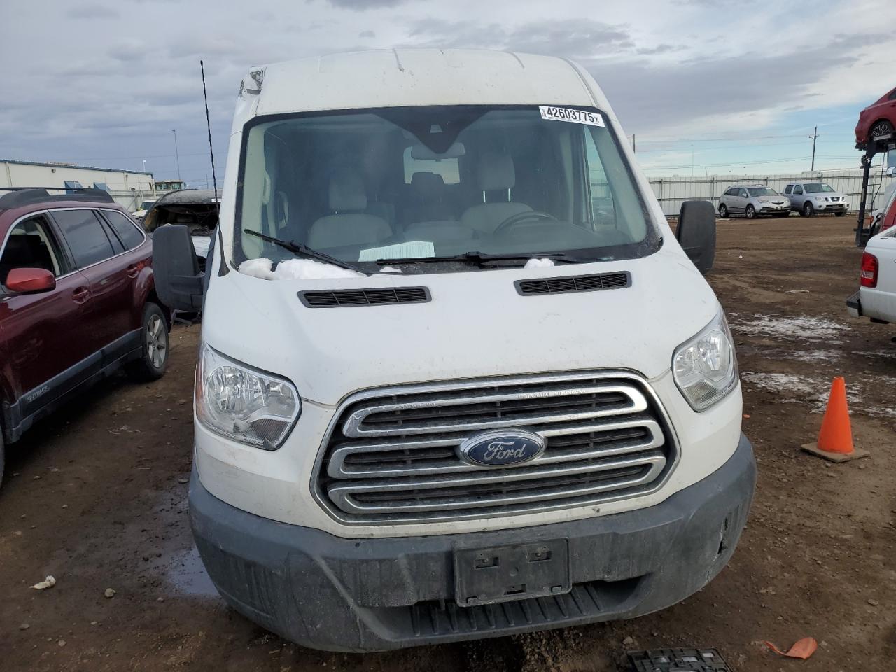 2017 Ford Transit VIN 1FBAX2CM3HKA73135 Copart auction photo, front end / rear end damage thumbnail 5