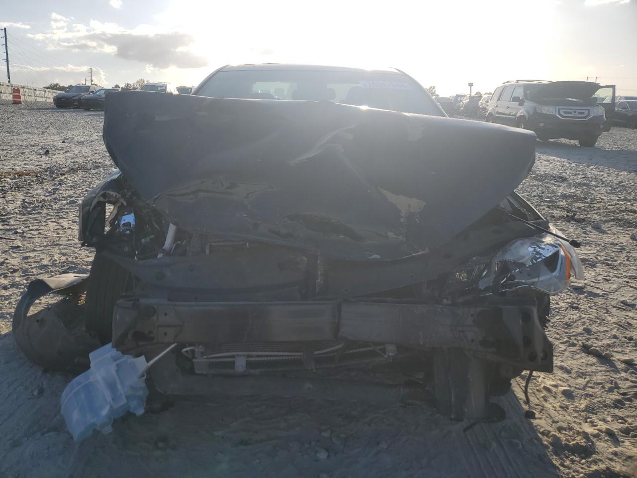 2017 Toyota Camry VIN 4T1BK1FKXHU581959 Copart auction photo, front end / side damage thumbnail 5