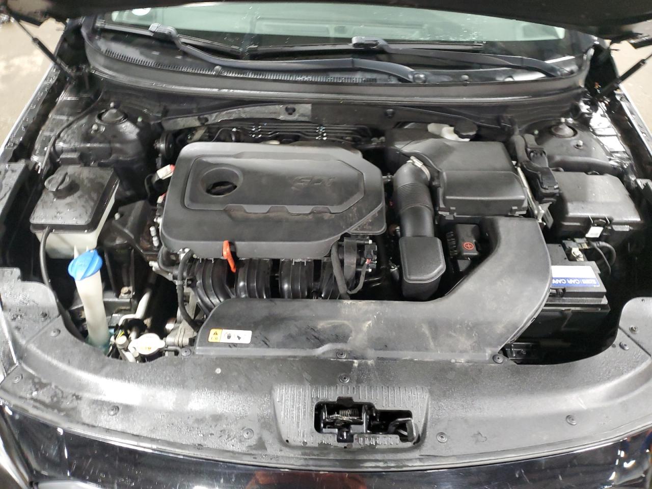 2015 Hyundai Sonata VIN 5NPE34AF1FH044849 Copart auction photo, rear end / side damage thumbnail 12
