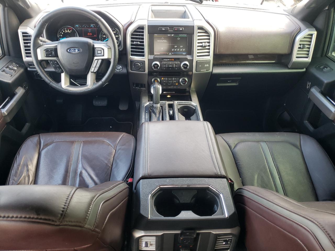 2015 Ford F-150 VIN 1FTEW1CG4FFA23001 Copart auction photo, front end / top/roof damage thumbnail 8