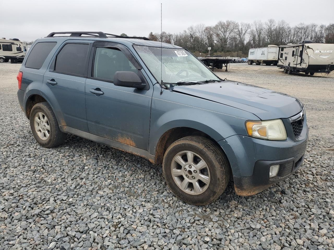 2010 Mazda Tribute VIN 4F2CY0C77AKM03655 Copart auction photo, top/roof / minor dent/scratches damage thumbnail 4