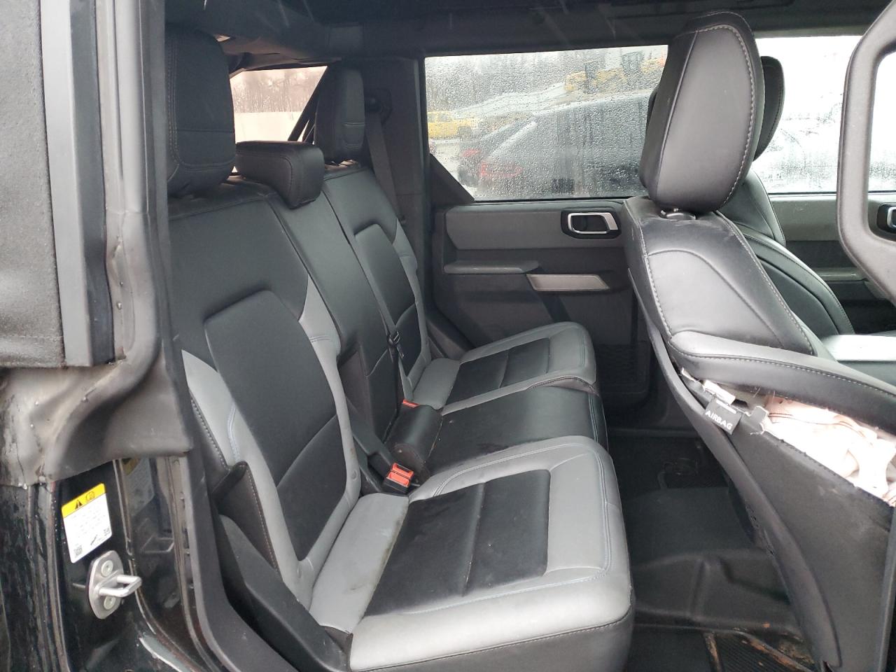 2022 Ford Bronco VIN 1FMDE5BH5NLA85258 Copart auction photo, rear end damage thumbnail 11