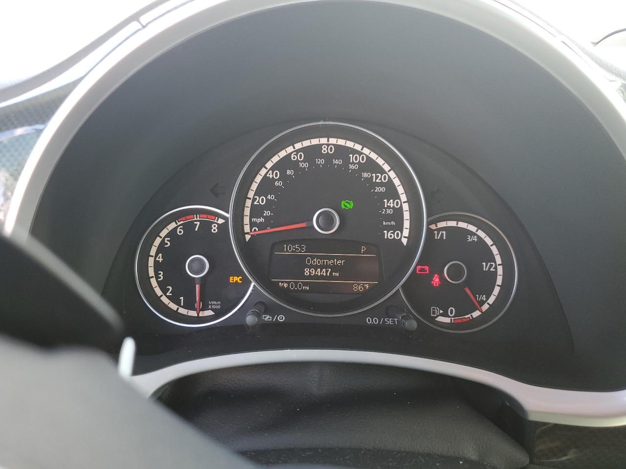 2013 Volkswagen Beetle VIN 3VW767AT8DM813584 Copart auction photo, water/flood damage thumbnail 9